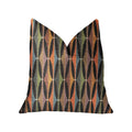 Plutus Jazzy Crystal Multicolor Luxury Throw Pillow - Double Sided  22' X 22'