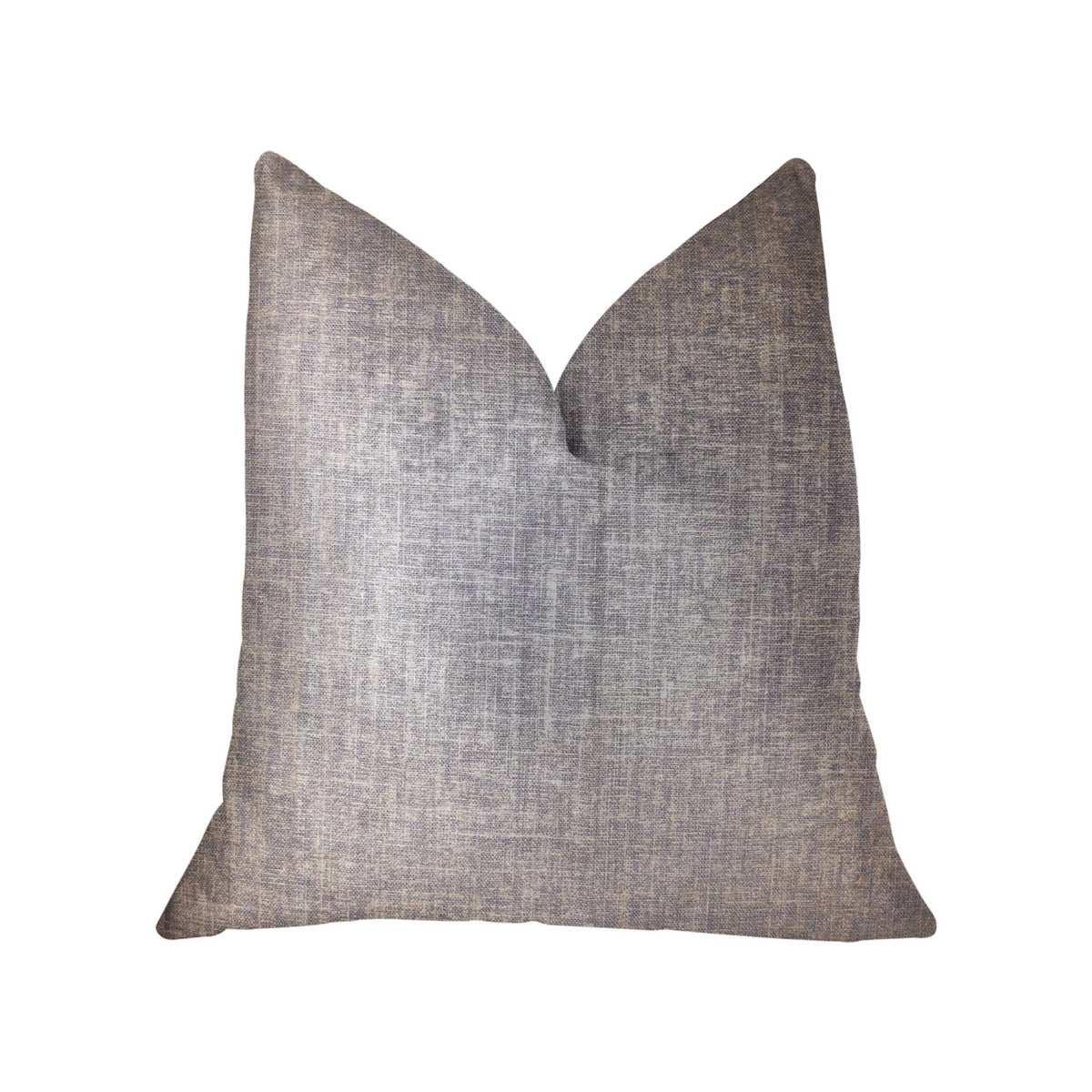 Plutus Radiance Blue Luxury Throw Pillow - Double Sided  20' X 30' Queen