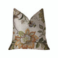 Plutus Harmony Meadows  Multicolor Luxury Throw Pillow - Double Sided  20' X 30' Queen