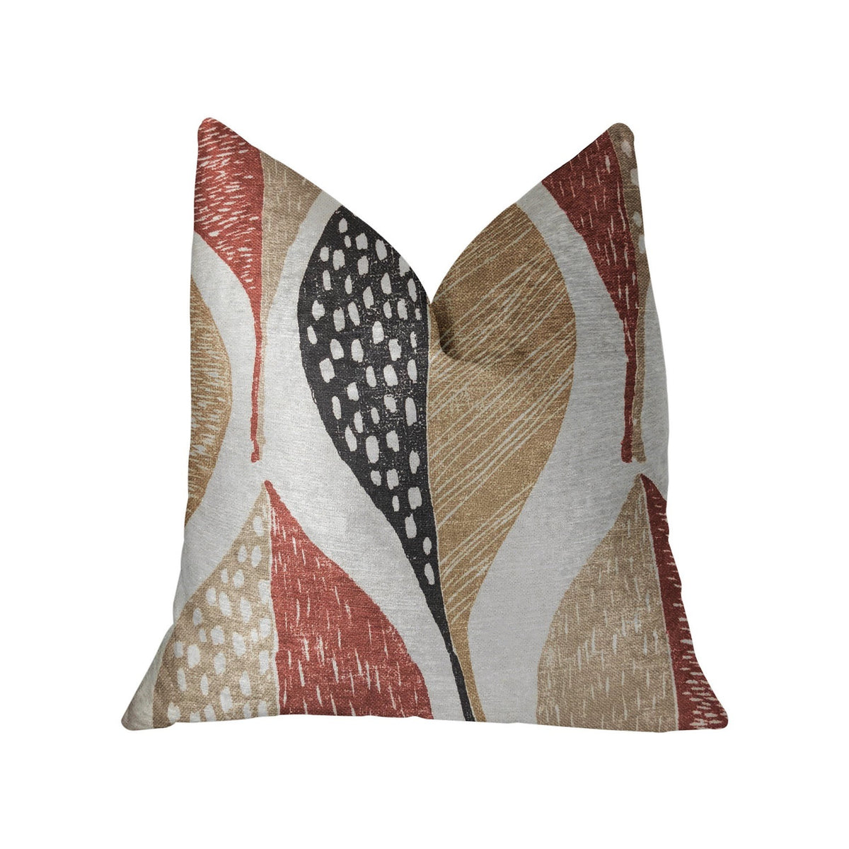 Plutus Oak Valley Multicolor Luxury Throw Pillow - Double Sided  20' X 36' King
