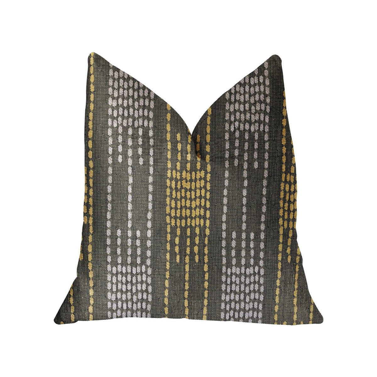 Plutus Capella Green Luxury Throw Pillow - Double Sided  12' X 20'