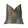 Plutus Capella Green Luxury Throw Pillow - Double Sided  20' X 26' Standard