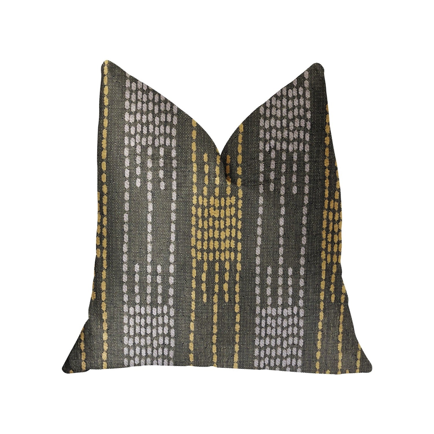 Plutus Capella Green Luxury Throw Pillow - Double Sided  20' X 26' Standard