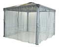 Palram - Canopia HG1064 Palermo 4300 Garden Gazebo Netting Set - 4 Piece