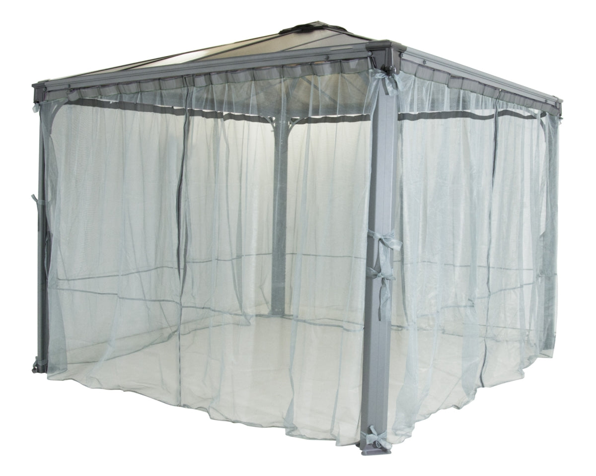 Palram - Canopia HG1064 Palermo 4300 Garden Gazebo Netting Set - 4 Piece