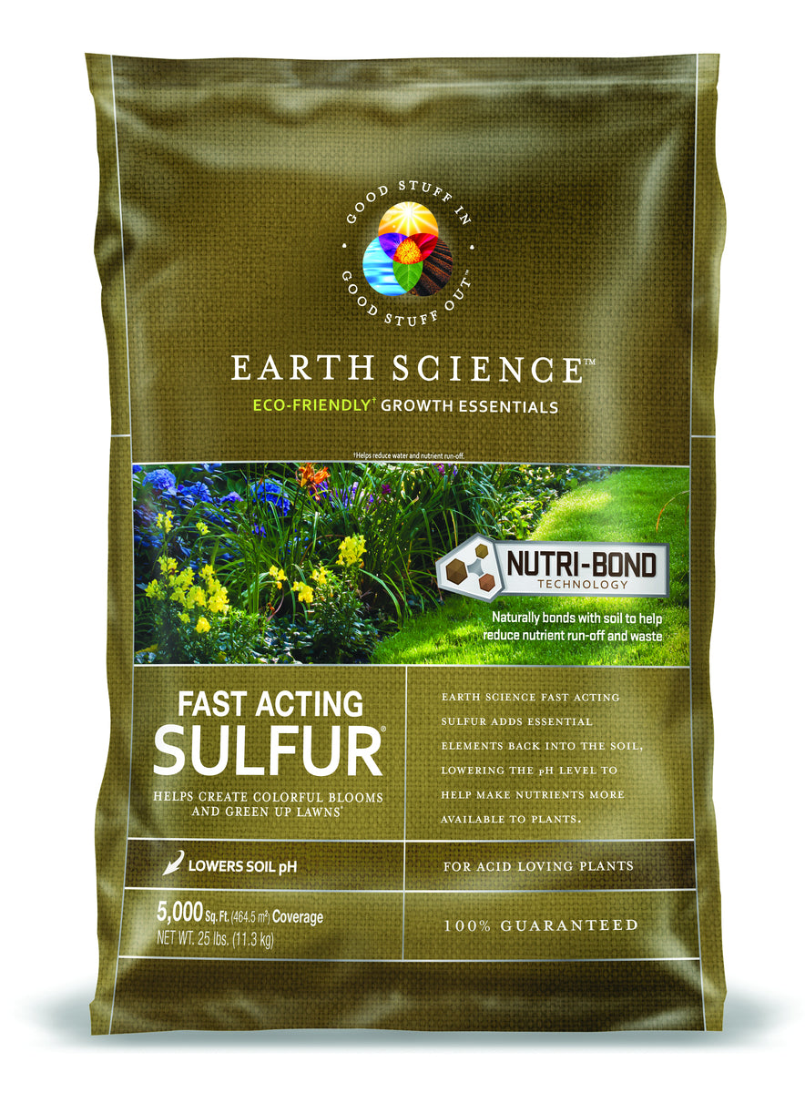 Earth Science & Encap 5039743 5000 Sq Ft. Fast Acting Sulfur Fertilizer