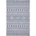 Provo 5776 Ivory/Blue Natura Area Rug, Size  33 Inch  X 411 Inch