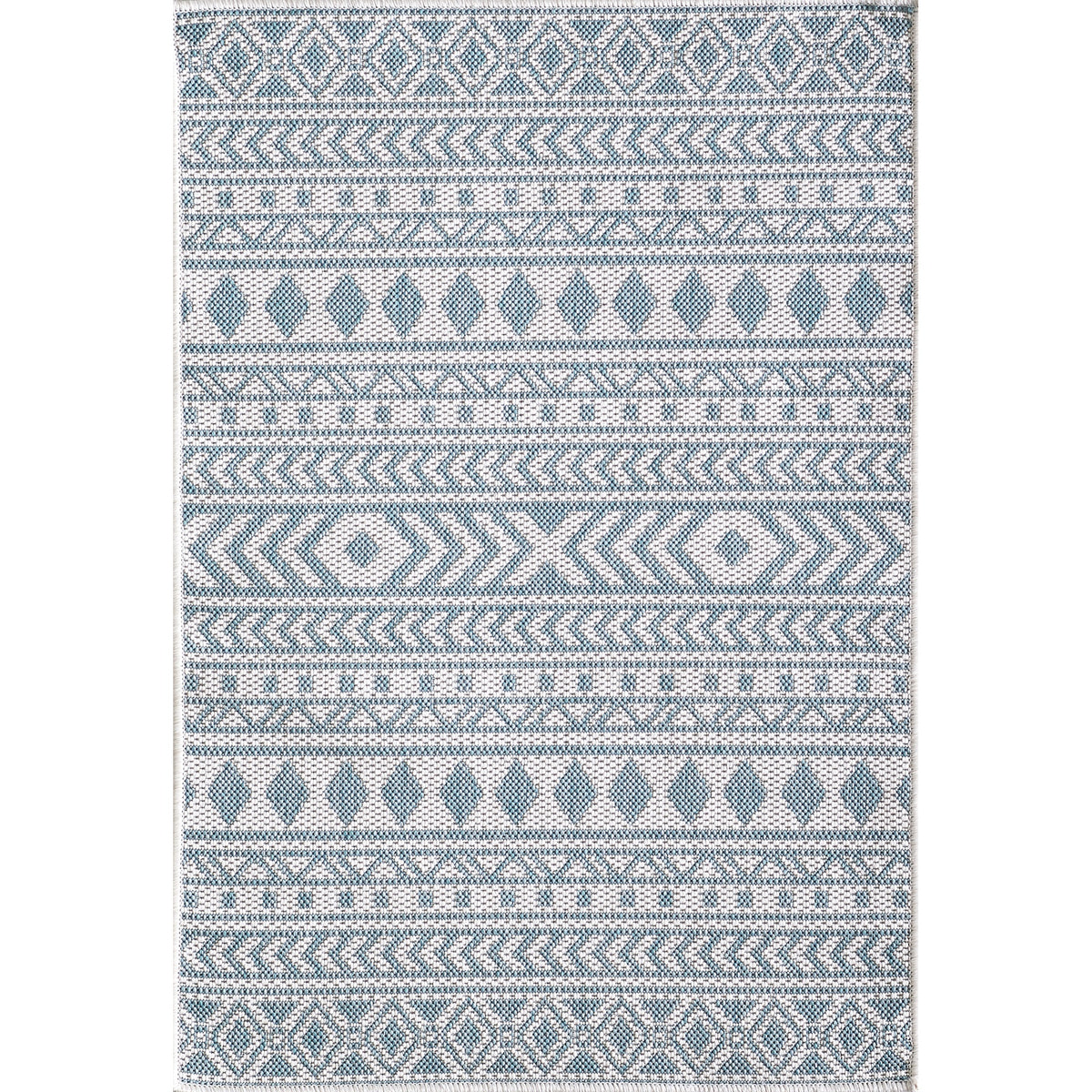 Provo 5777 Ivory/Aqua Natura Area Rug, Size  33 Inch  X 411 Inch