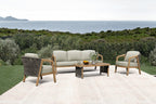 Ausone 4-Piece Aluminum Living Room Set