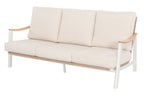 Riesling 4-Piece Wicker And Teak Living Room Set
