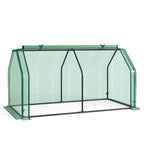 Portable Mini Greenhouse with PE Cover and Roll-Up Door