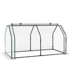 Portable Mini Greenhouse with PE Cover and Roll-Up Door