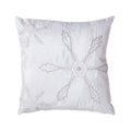 Vickerman 18 x 18 Beaded Snowflakes Pillow  QTX17054