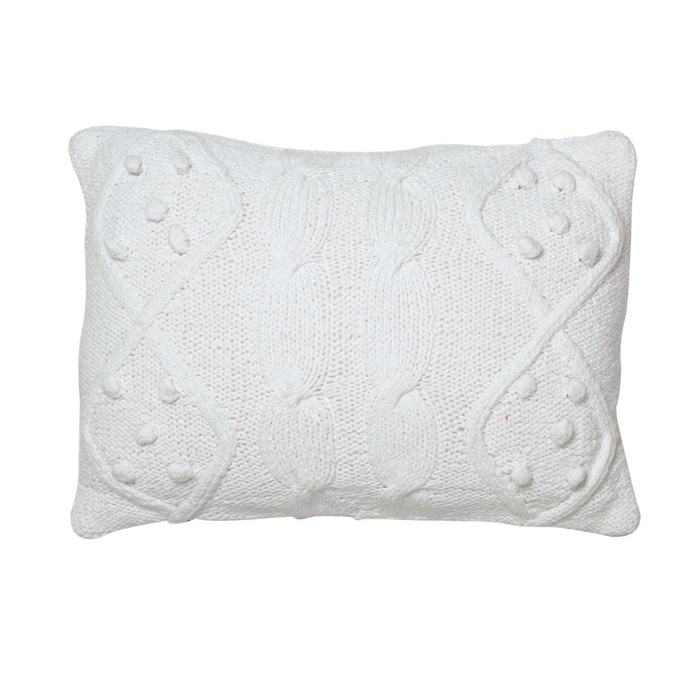 Vickerman 14 x 20 French Knot Cushion Pillow  QTX17571