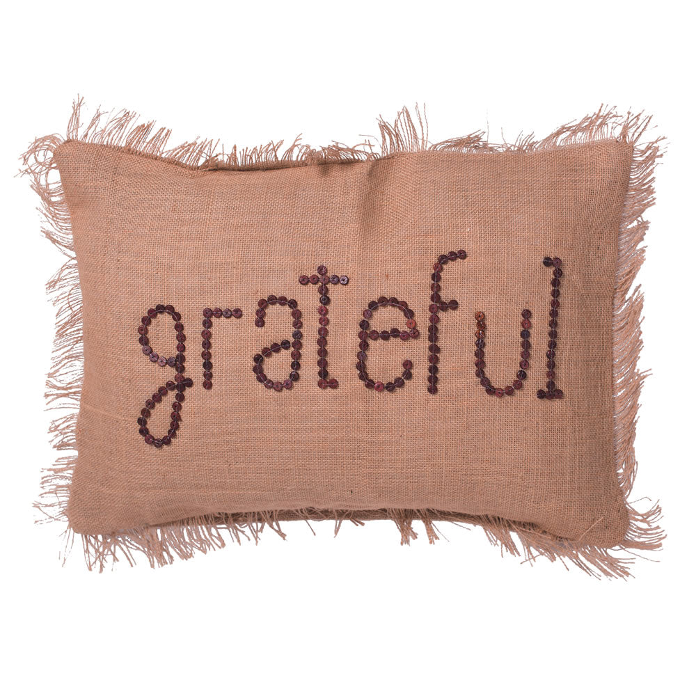 Vickerman 14 x 20 Grateful Pillow  QTX17651