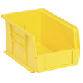 Bin, stacking or hanging, 6W x 9-1/4D x 5H, front/back/side grips, anti-slide lock, (1) divider slot, rear hanger, molded-in lab