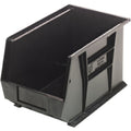 Bin, stacking or hanging, 8-1/4W x 13-5/8D x 8H, front/back/side grips, anti-slide lock, (1) divider slot, rear hanger, molded-i