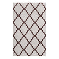 Marja Moroccan Trellis Area Rug  Luxuriously Plush, Stainresistant, Durable  5X8 Size  Brown And Gray