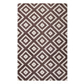 Alika Abstract Diamond Trellis Area Rug  Elegant Modern Design, Plush & Cozy Feel, Stainresistant, High Density Weave, 5X8 Siz