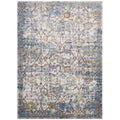 Minu Distressed Floral Lattice Area Rug  Durable Machinewoven Polypropylene  Stainresistant  Suitable For Traditional And C