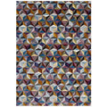 Arisa Geometric Hexagon Mosaic 5X8 Area Rug  Multicolored
