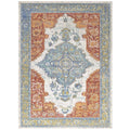 Citlali Distressed Southwestern Aztec Area Rug  Vibrant Design, Stain Resistant, Easy To Maintain, Durable & Longlasting, 4X6