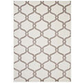 Beltara Chain Link Transitional Trellis 8X10 Area Rug  Beige And Ivory