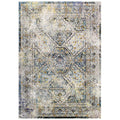 Jacinda Distressed Vintage Persian Medallion Area Rug  Durable, Soft, And Stylish 5X8 Rug For Traditional And Contemporary Deco