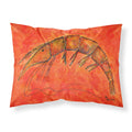 'Caroline'S Treasures Rdr2012Pillowcase Shrimp Moisture Wicking Fabric Standard Pillowcase, Large, Multicolor'