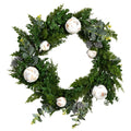 22 Inch  Green Cypress Blend Wreath