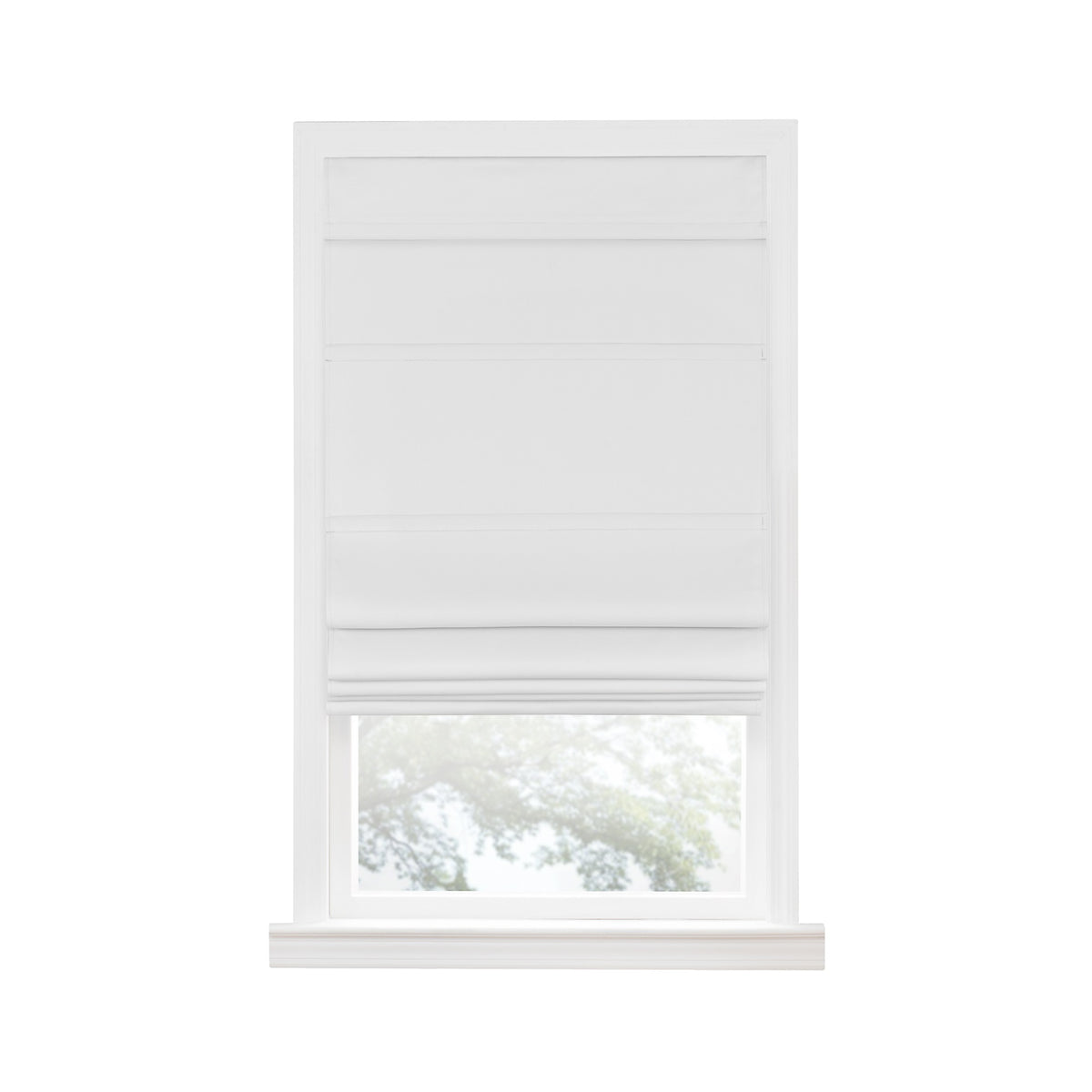 Cordless Blackout Roman Shade  Versatile & Stylish Window Treatment | 100% Blackout Fabric | Easy Adjustment | Child & Pet Safe
