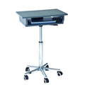 Techni Mobili Folding Table Laptop Cart. Color: Graphite