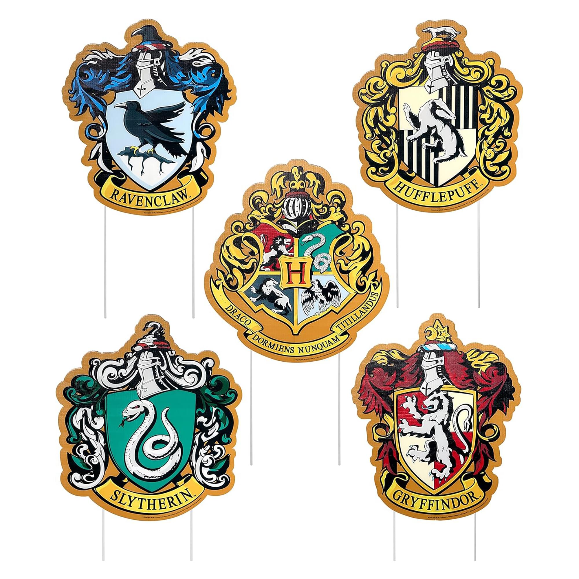 Hp House Crests Sets Lawn Dcor