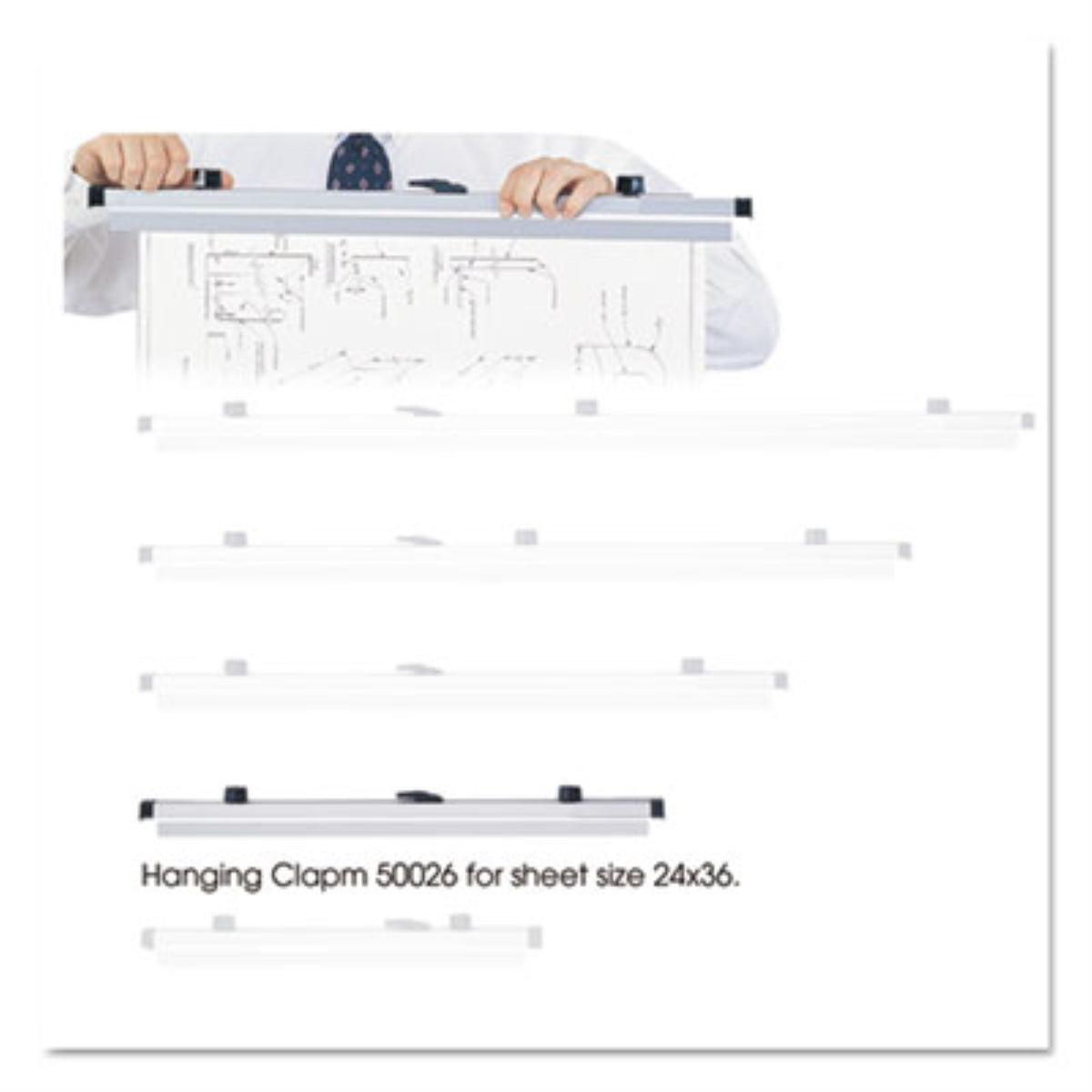 Safco Sheet File Drop/Lift Wall Rack ,RACK,WALL,DROP/LIFT