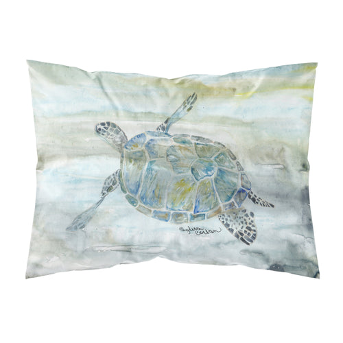 'Caroline'S Treasures Sea Turtle Watercolor Fabric Standard Pillowcases, Multicolor'