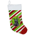 CarolineS Treasures Scottish Terrier Candy Cane, 11 X 18, Multicolor Christmas, Holiday Stocking, Decoration