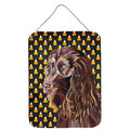 Carolines Treasures Boykin Spaniel Halloween Candy Corn Aluminium Metal Wall or Door Hanging Prints 16 x 12