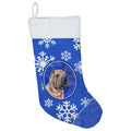 CarolineS Treasures Shar Pei Winter Snowflakes Christmas Stocking, 11 X 18 Inch  Inch , Mulitcolor