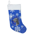 CarolineS Treasures Sc9789Cs Scottish Deerhound Winter Snowflakes Christmas Stocking, 11 X 18 Inch  Inch , Mulitcolor