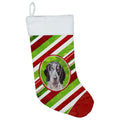 CarolineS Treasures Blue Tick Coonhound Candy Cane Christmas Stocking, 11 X 18 Inch  Inch , Mulitcolor