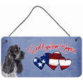 Carolines Treasures SC9920DS612 Woof If You Love America Cocker Spaniel Wall or Door Hanging Prints 6 x 12