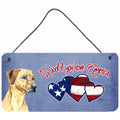 Carolines Treasures Woof If You Love America Rhodesian Ridgeback Wall or Door Hanging Prints 6 x 12