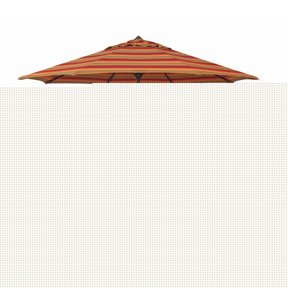 SimplyShade SSUM91-0900-A56095 9 ft. Aruba Octagon Auto Tilt Market Sunbrella Umbrella  56095 Astoria Sunset