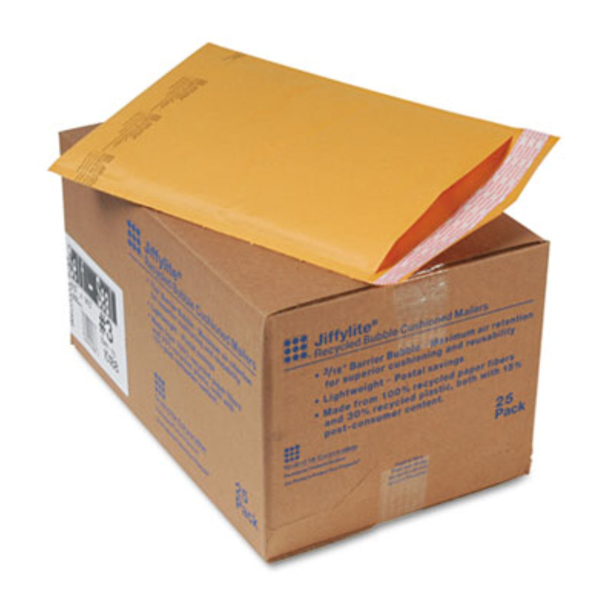 Sealed Air Jiffylite Self-Seal Bubble Mailer ,MAILER,9.5X14.5,25/CT