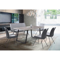 Coronado 6 Piece Grey Rectangular Dining Set