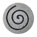 Sandstone Fine Polished Round Wall Decor W/Glass Pieces, Circle Design..14 X 2