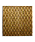 Metallic Ridge Gold Wall Art..36 X36