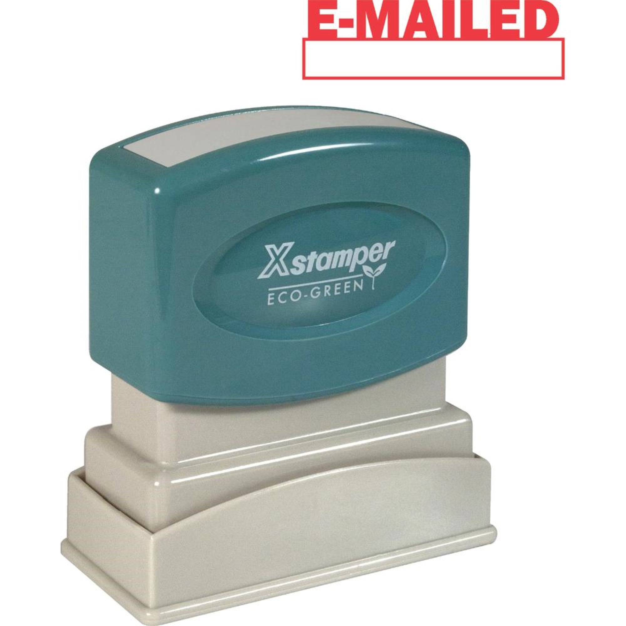 Xstamper E-Mailed Window Title Stamp - Message Stamp - E-Mailed - 0.50 Impression Width X 1.62 Impression Length - 100000 Impres