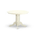 SHGR5-WHI-W 5 Pc small Kitchen Table and Chairs set-Round Table and 4 Kitchen Chairs