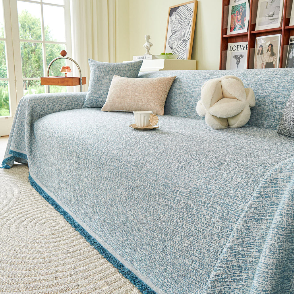 Decorative Furniture Protector Sofa Throw Cover for Loveseat, Sofa & Sectional Couch